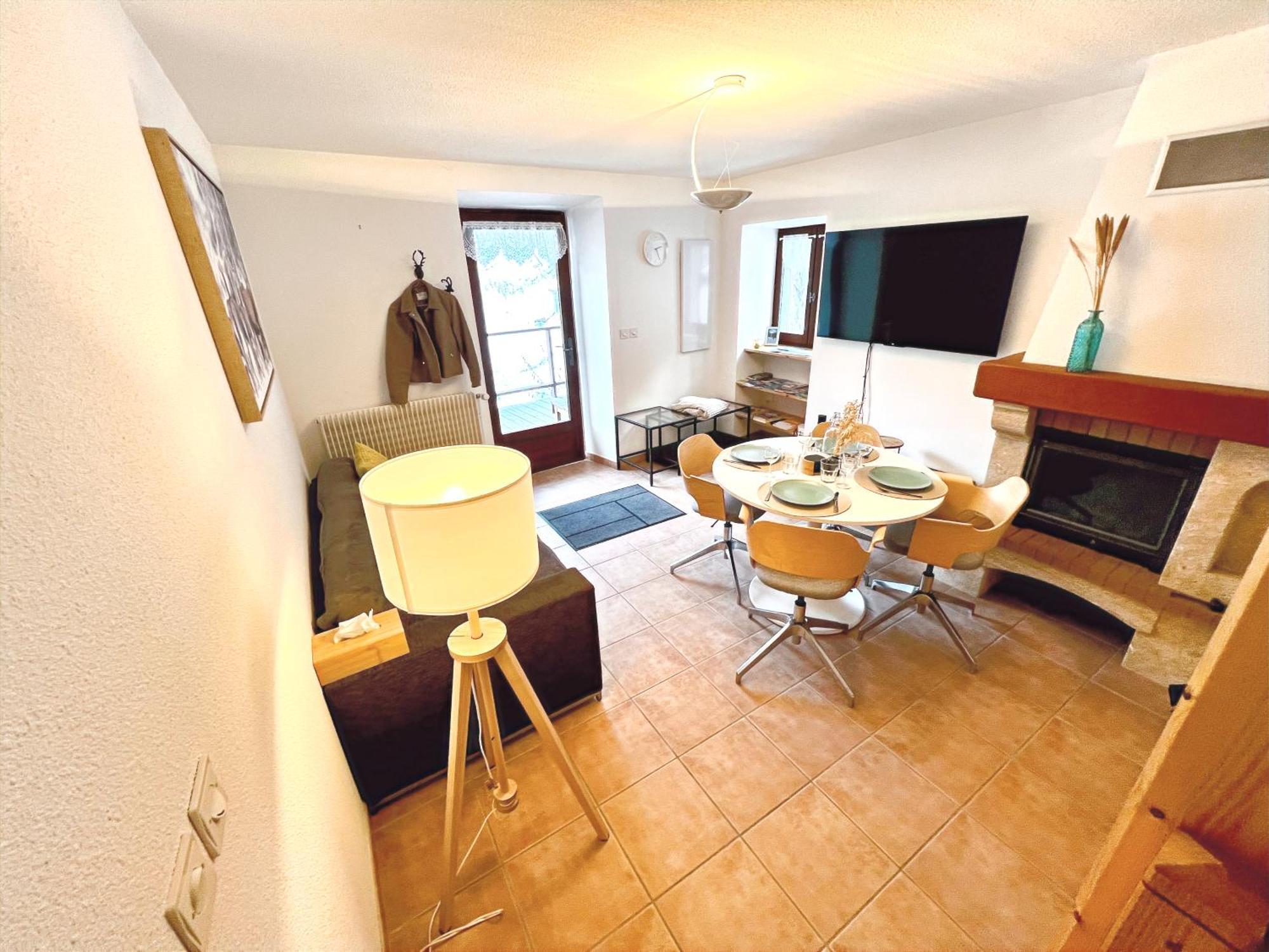 Charmante Maison De Montagne Briançon Zewnętrze zdjęcie