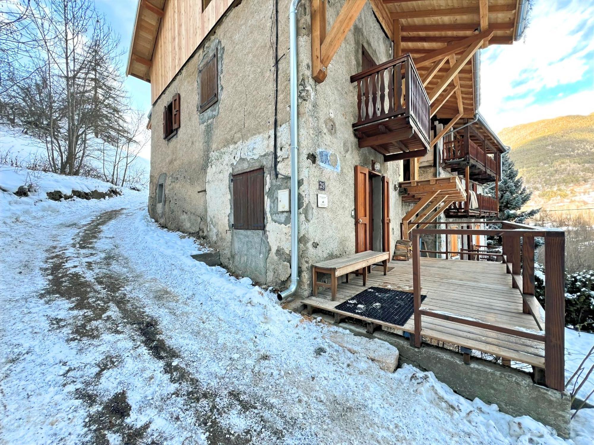 Charmante Maison De Montagne Briançon Zewnętrze zdjęcie